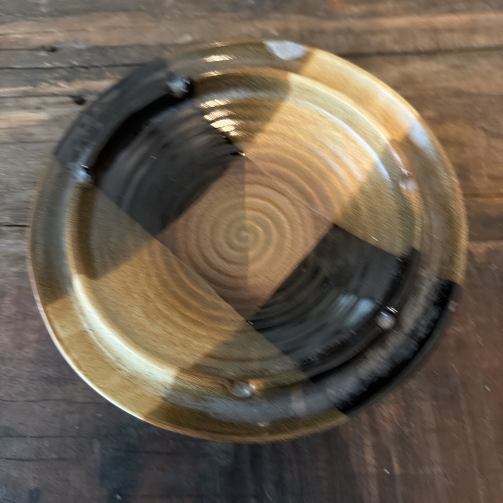 Vintage Pottery Craft 395 Ceramic Ashtray Made In USA!